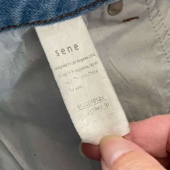 Sene Studios Low Rise Crop Jeans $200 16 XL - Picture 7 of 8